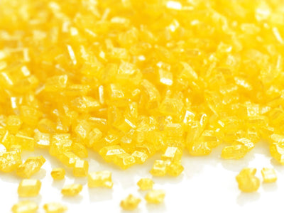 CM Sucre Scintillant Jaune / 100g