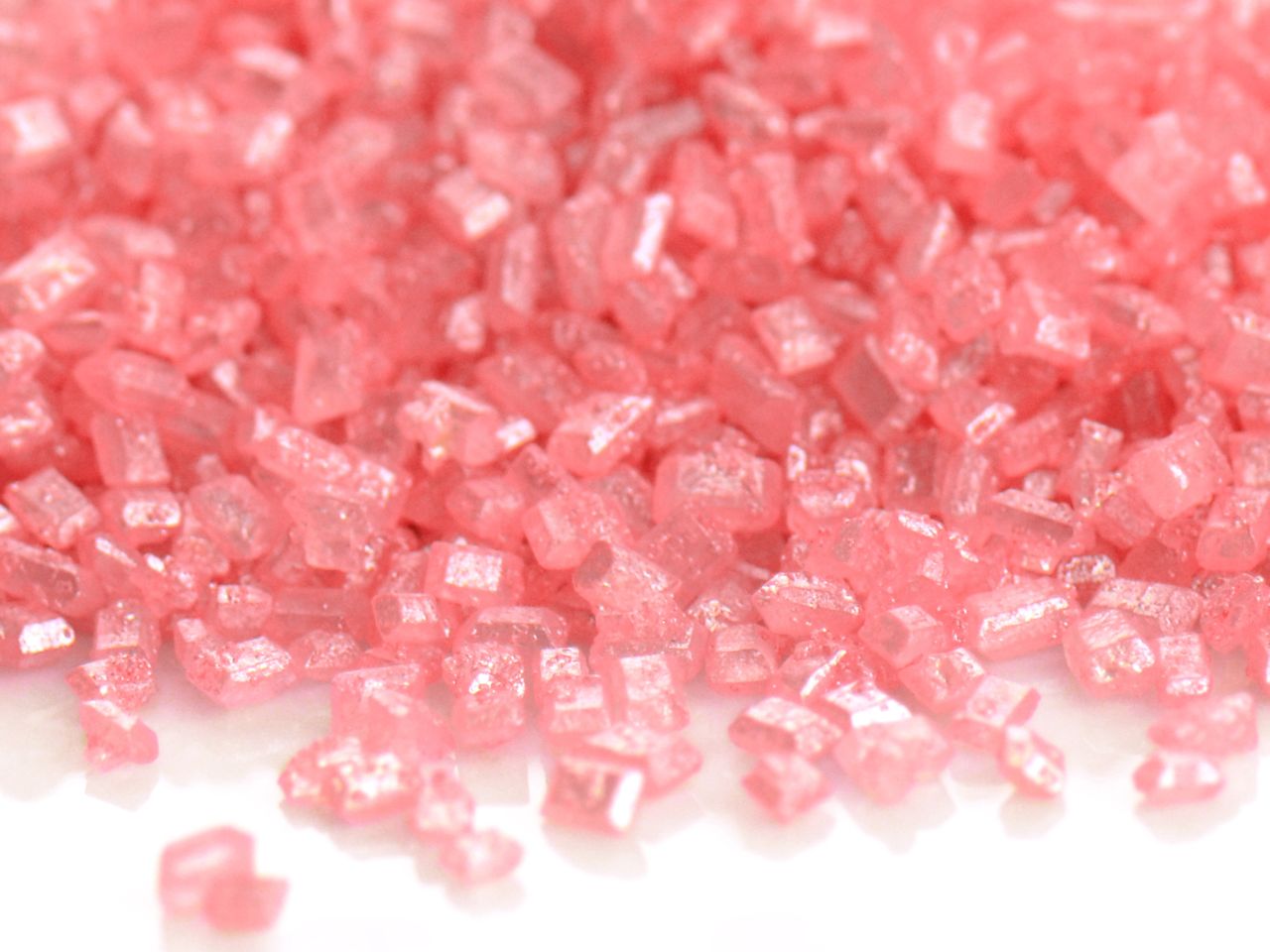 Glimmer-Zucker Pink / 100g - Zuckerdekorationen Sugar Sweet Kitchen