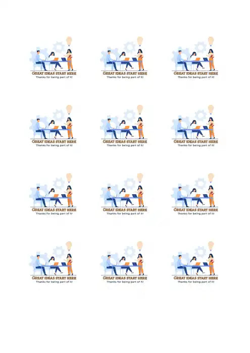 Tortenaufleger Team & Mitarbeiter 05 - essbar personalisierbar - Fondant- Torten- Cupcakeaufleger Sugar Sweet Kitchen