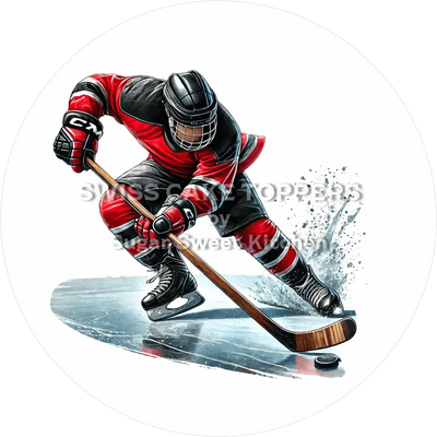 Grossartiger Eishockey-Tortenaufleger8 - personalisierbar