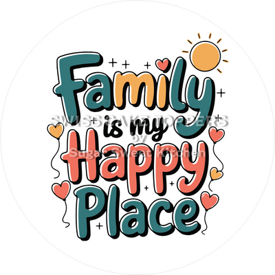 Grossartiger Tortenaufleger für die Familie4 - personalisierbar