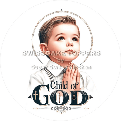 Grossartiger Tortenaufleger Kommunion12 - personalisierbar