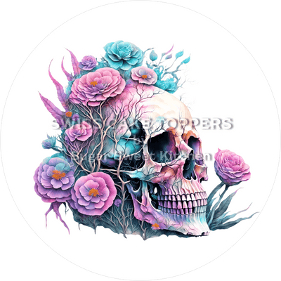 Grusliger Halloween-Tortenaufleger - personalisierbar