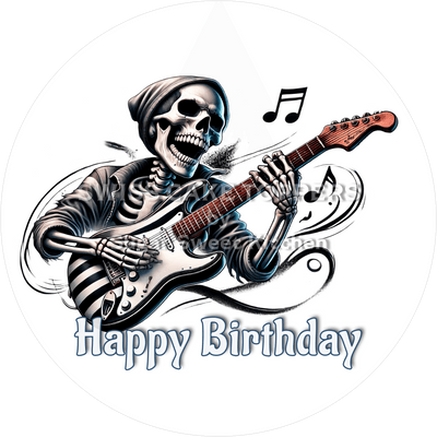 Grusliger-Tortenaufleger Halloween8 - personalisierbar