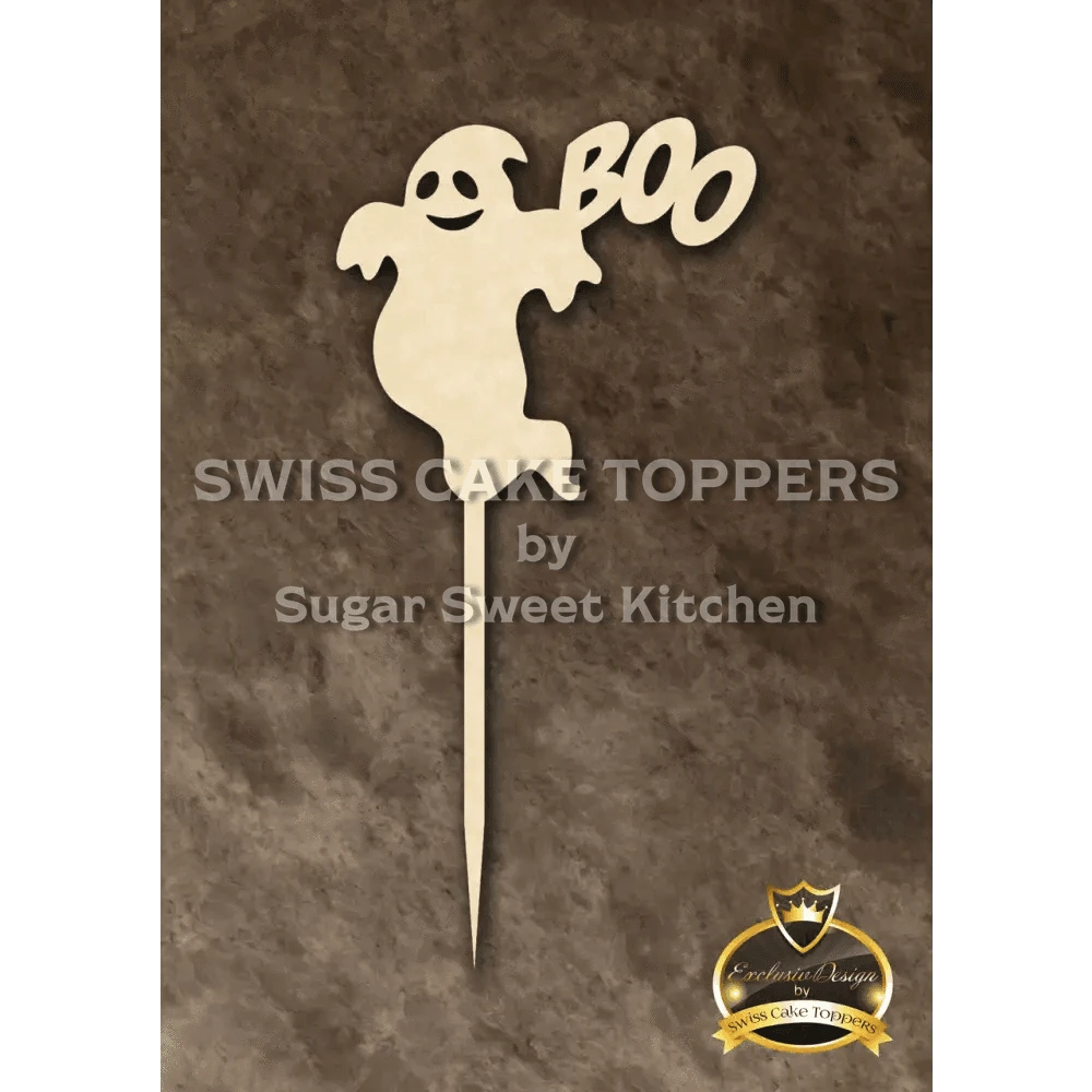 Halloween Cake Topper ’Geistertanz’ - Holz - Sugar Sweet Kitchen