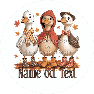 Herbst Vibes-Tortenaufleger5 mit Name od. Text