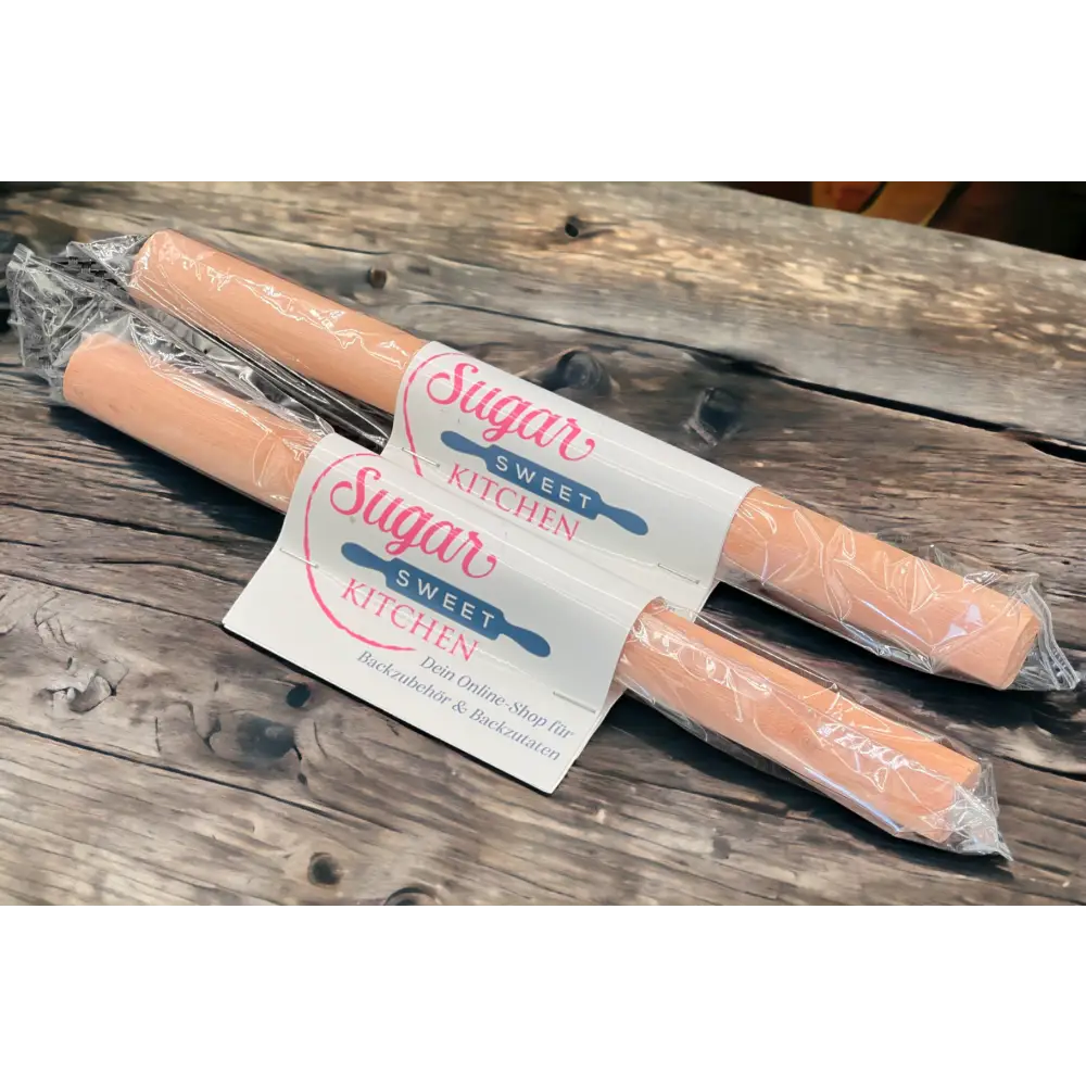 Holz-Teigroller / 2 Grössen - Teigroller Sugar Sweet Kitchen