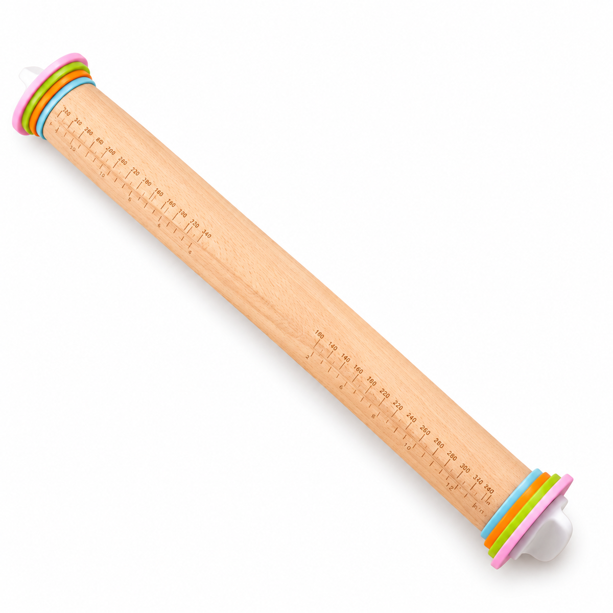 Holz-Teigroller verstellbar - Teigroller Sugar Sweet Kitchen