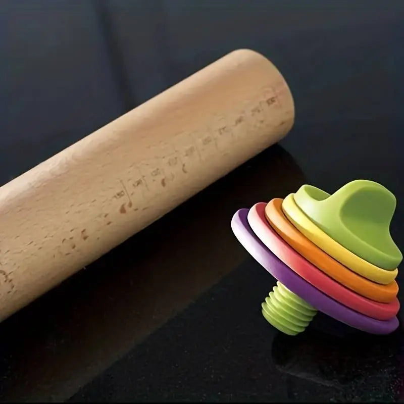 Holz-Teigroller verstellbar - Teigroller Sugar Sweet Kitchen