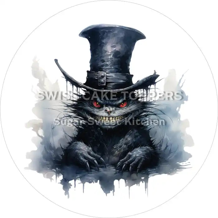 Horror-Tortenaufleger 12 - personalisierbar - Fondant- Torten- & Cupcakeaufleger Sugar Sweet Kitchen