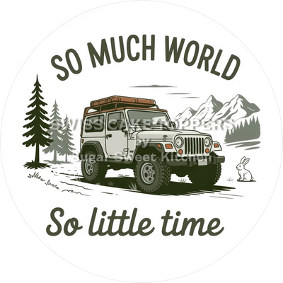 Hübscher Tortenaufleger Camping9 - personalisierbar