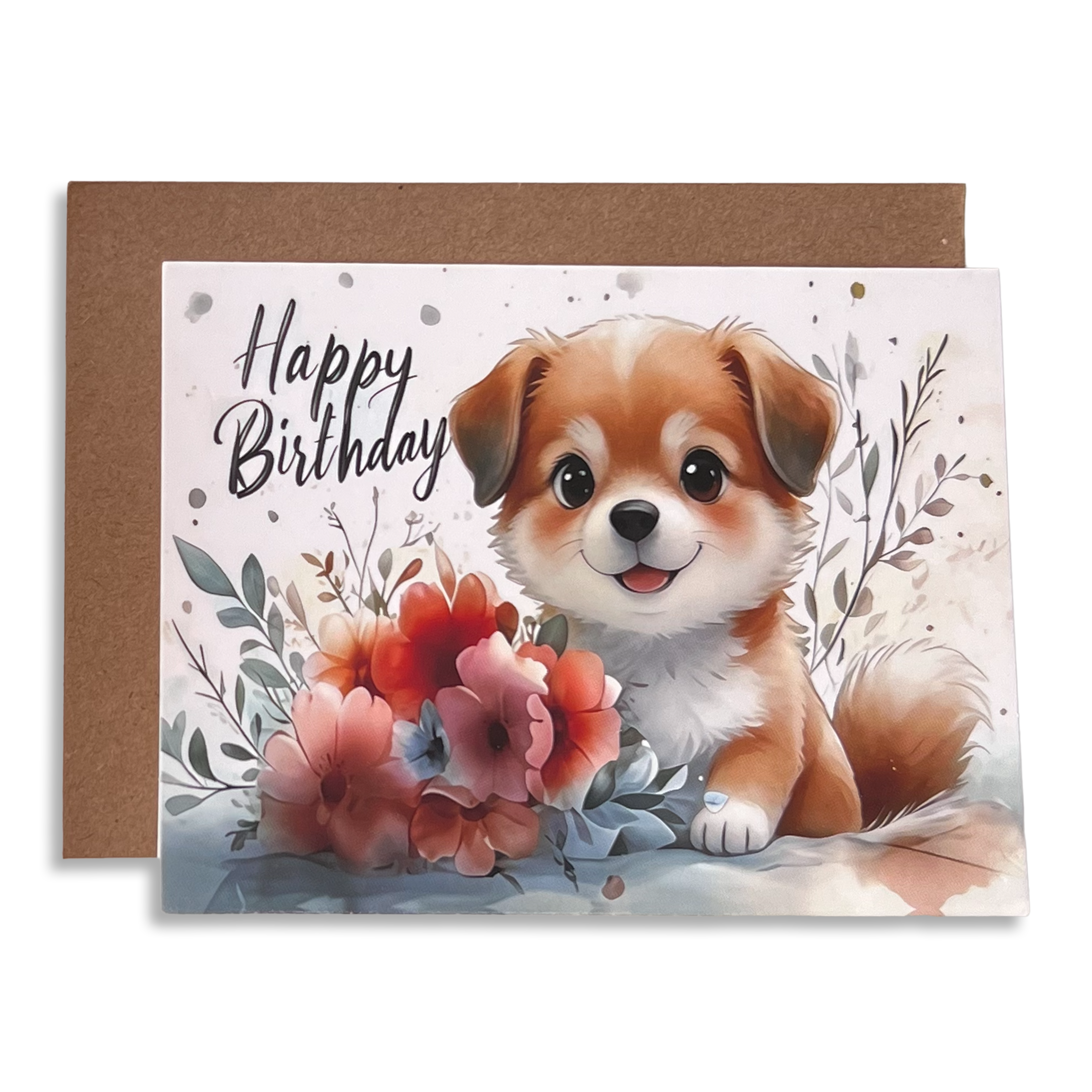 Hunde Geburtstagskarte mit Umschlag1 | 1 Stk. - Karten Sugar Sweet Kitchen