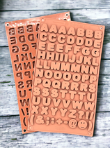 Silikomart Buchstabenform - Schokoladenform Sugar Sweet Kitchen