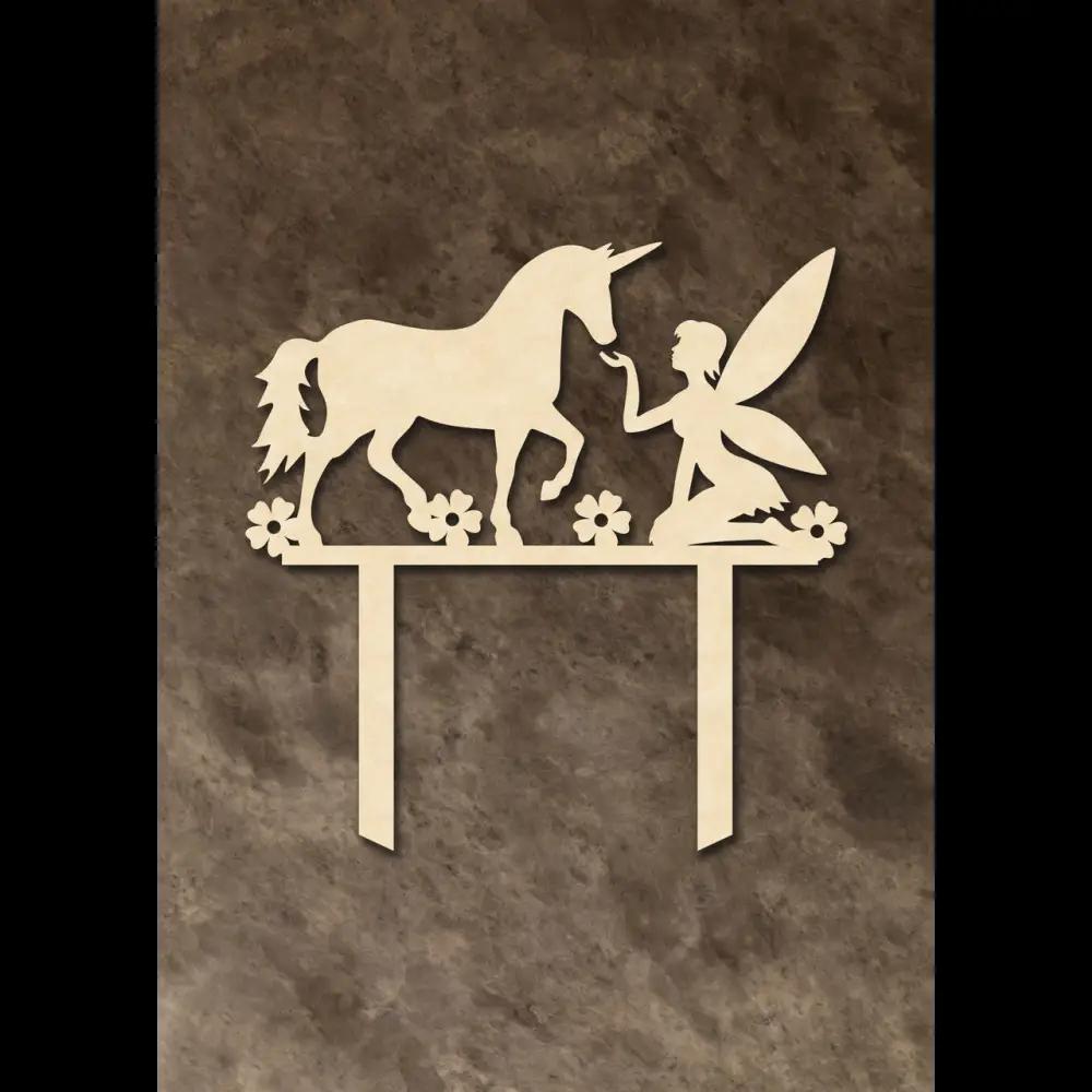 Cake Topper ’Fairy Tale’ - Holz - Sugar Sweet Kitchen