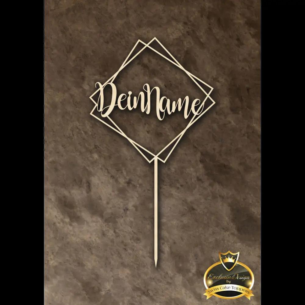 Cake Topper ’Für Dich’ - Holz - Sugar Sweet Kitchen