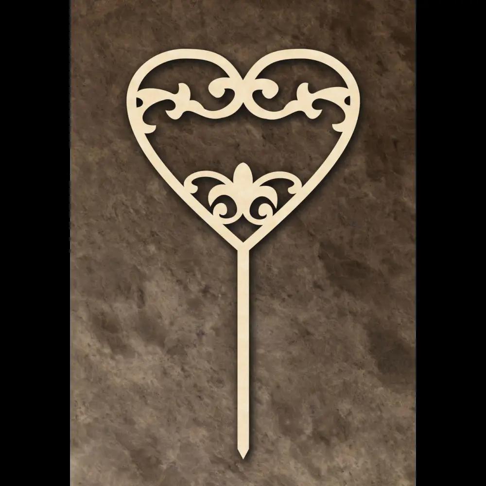 Cake Topper ’Sweetheart’ - Holz - Sugar Sweet Kitchen