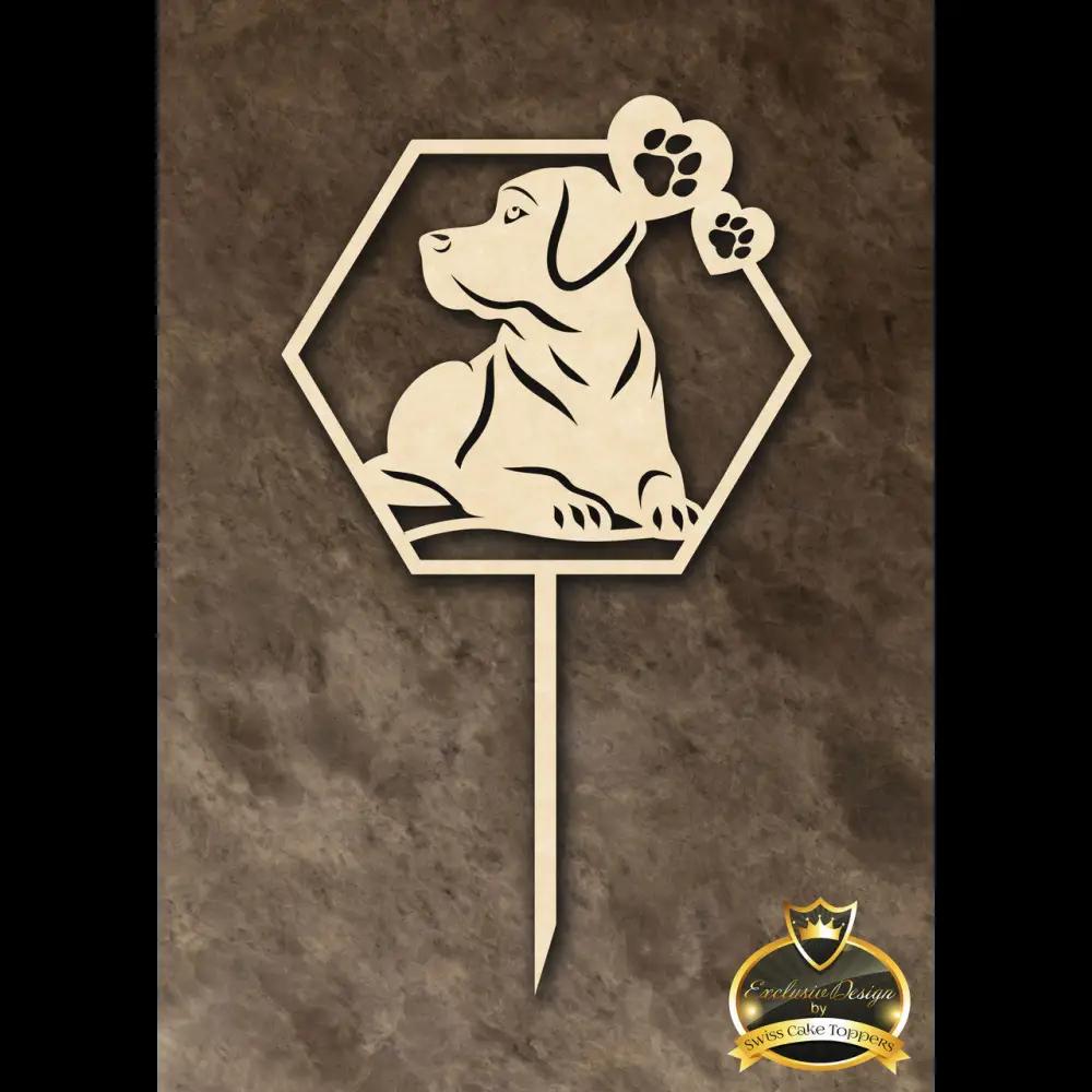 Cake Topper ’Bester Freund’ - Holz - Sugar Sweet Kitchen