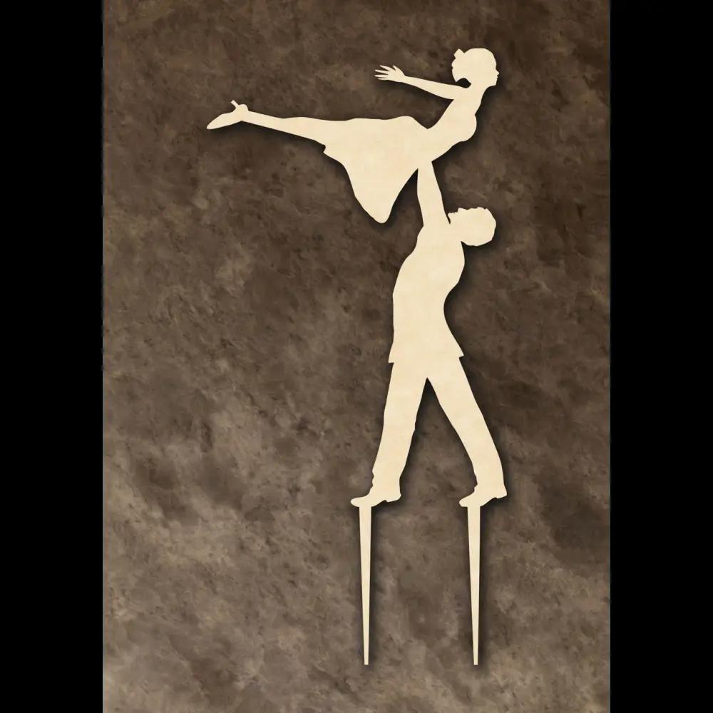 Cake Topper ’Dance Fever’ - Holz - Sugar Sweet Kitchen