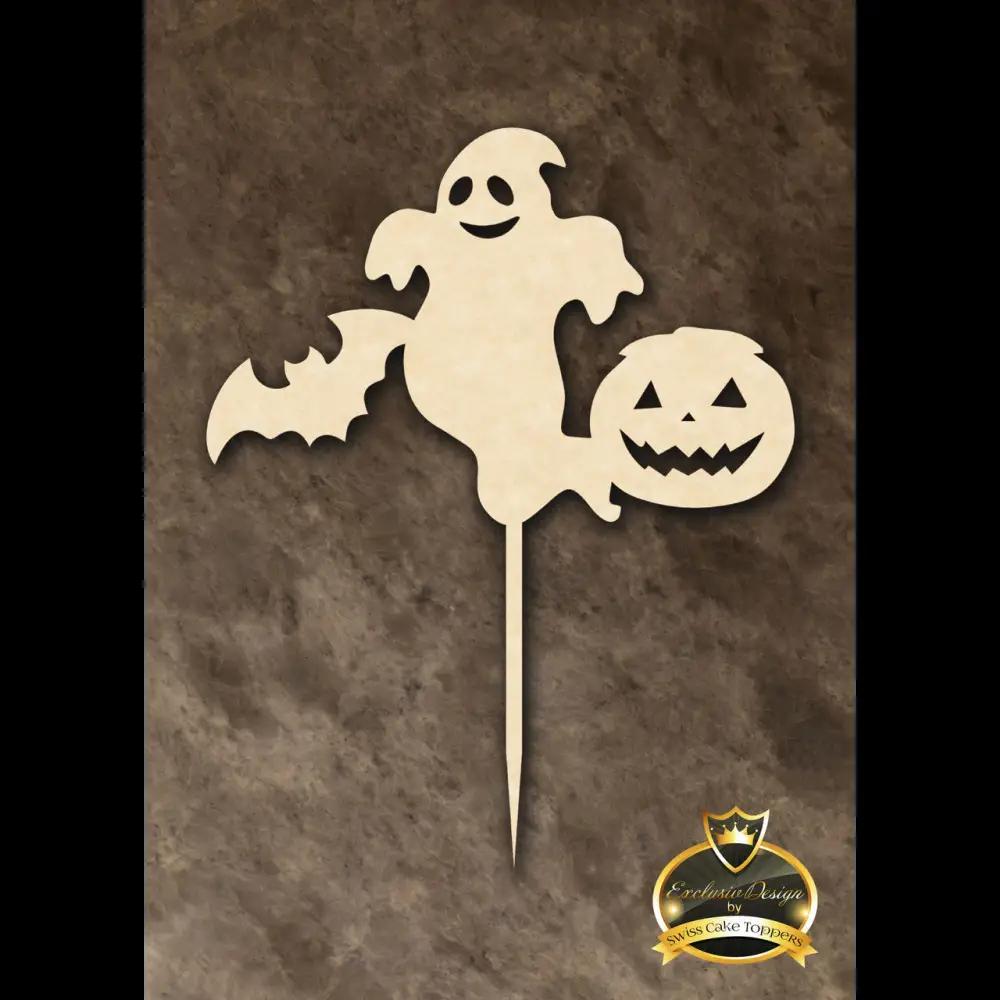 Halloween Cake Topper ’Nachtgeister’ - Holz - Sugar Sweet Kitchen