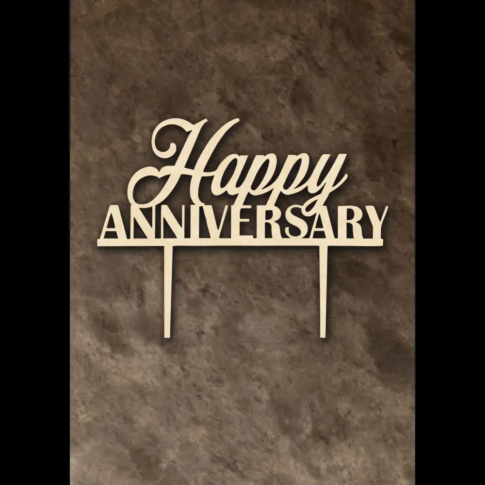 Cake Topper ’Together Forever’ - Holz - Sugar Sweet Kitchen
