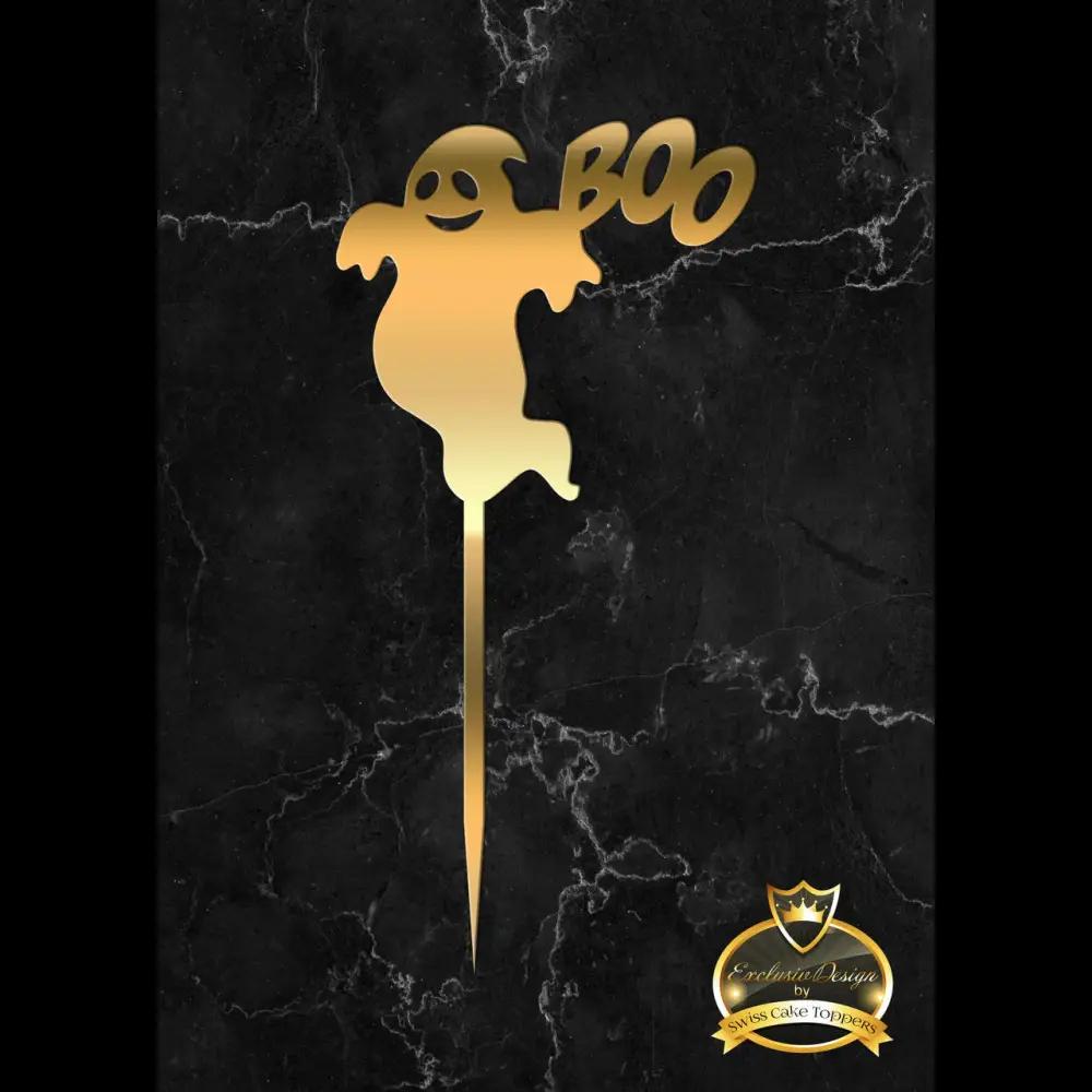 Halloween Cake Topper ’Geistertanz’ - Acryl Gold - Sugar Sweet Kitchen