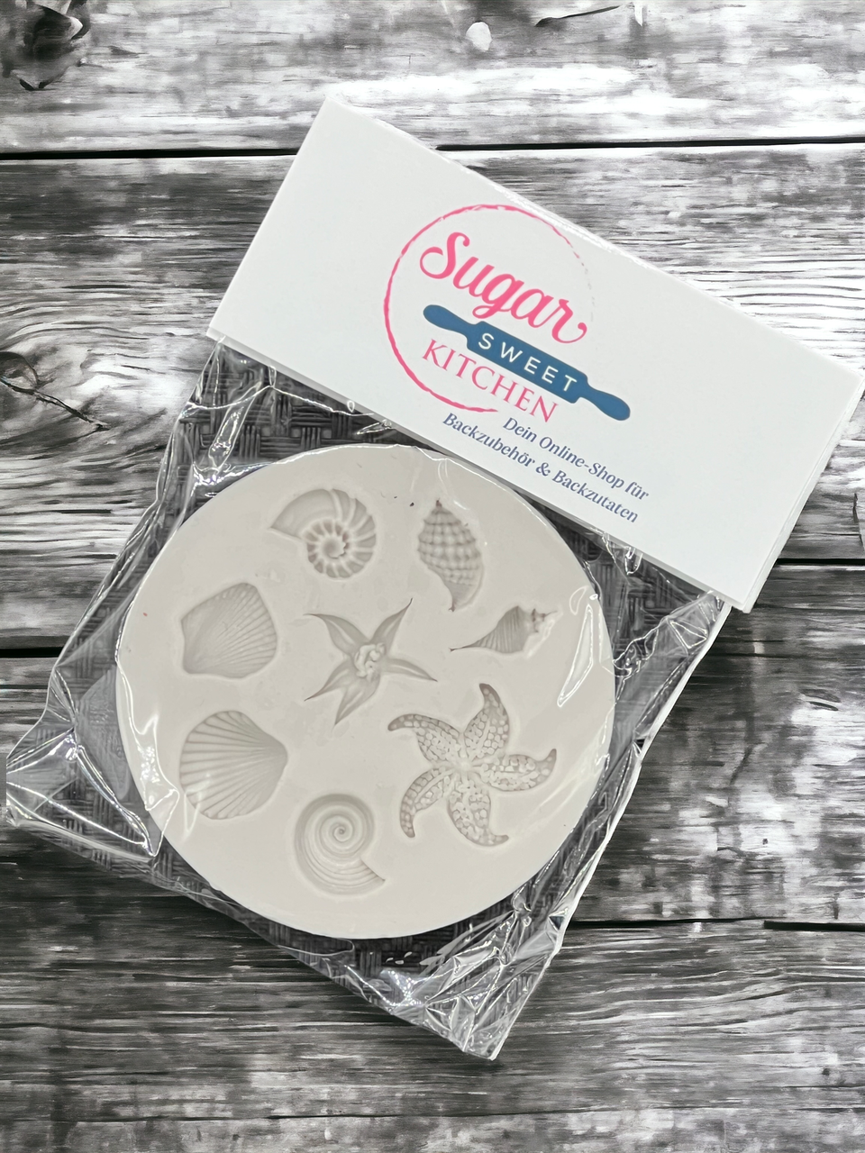 Silikonform Muscheln / 6,5cm - Silikonformen Sugar Sweet Kitchen