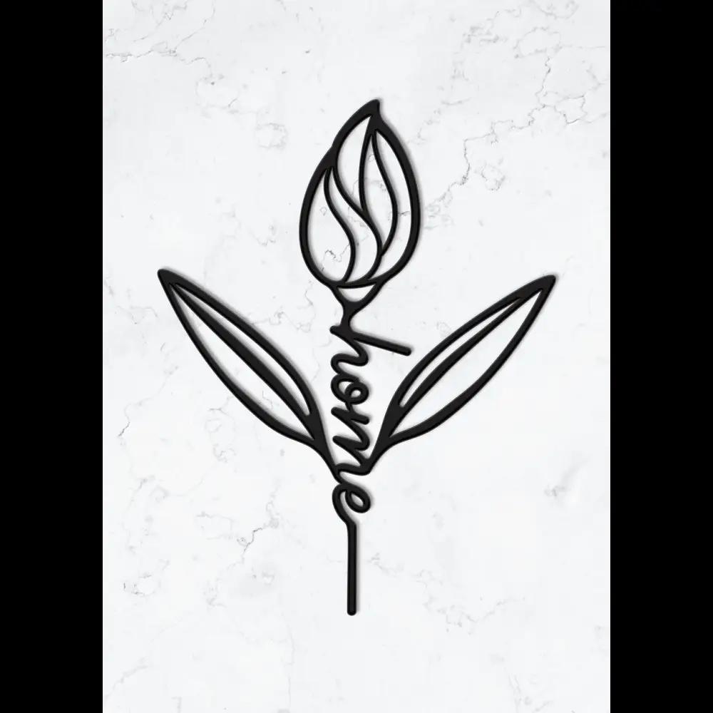 Cake Topper ’Home’ - Acryl Schwarz - Sugar Sweet Kitchen