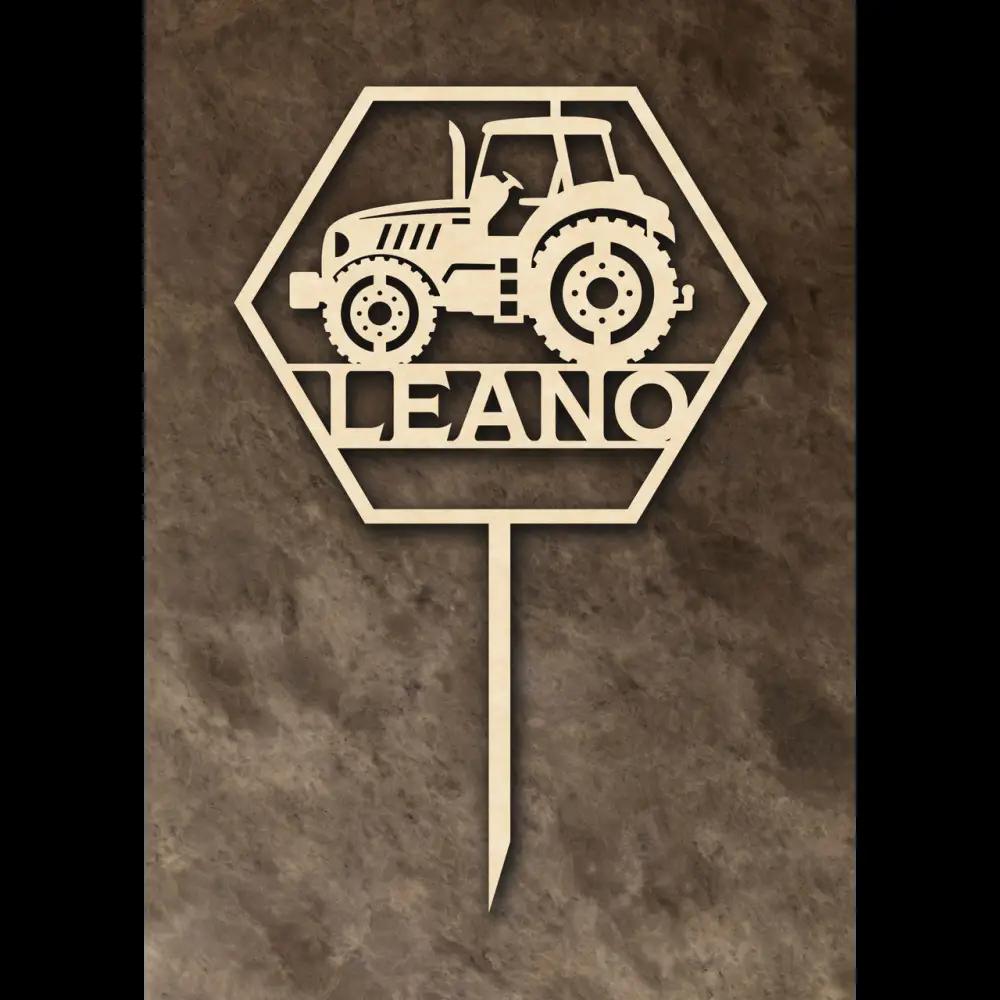 Cake Topper ’Landkind’ - Holz - Sugar Sweet Kitchen