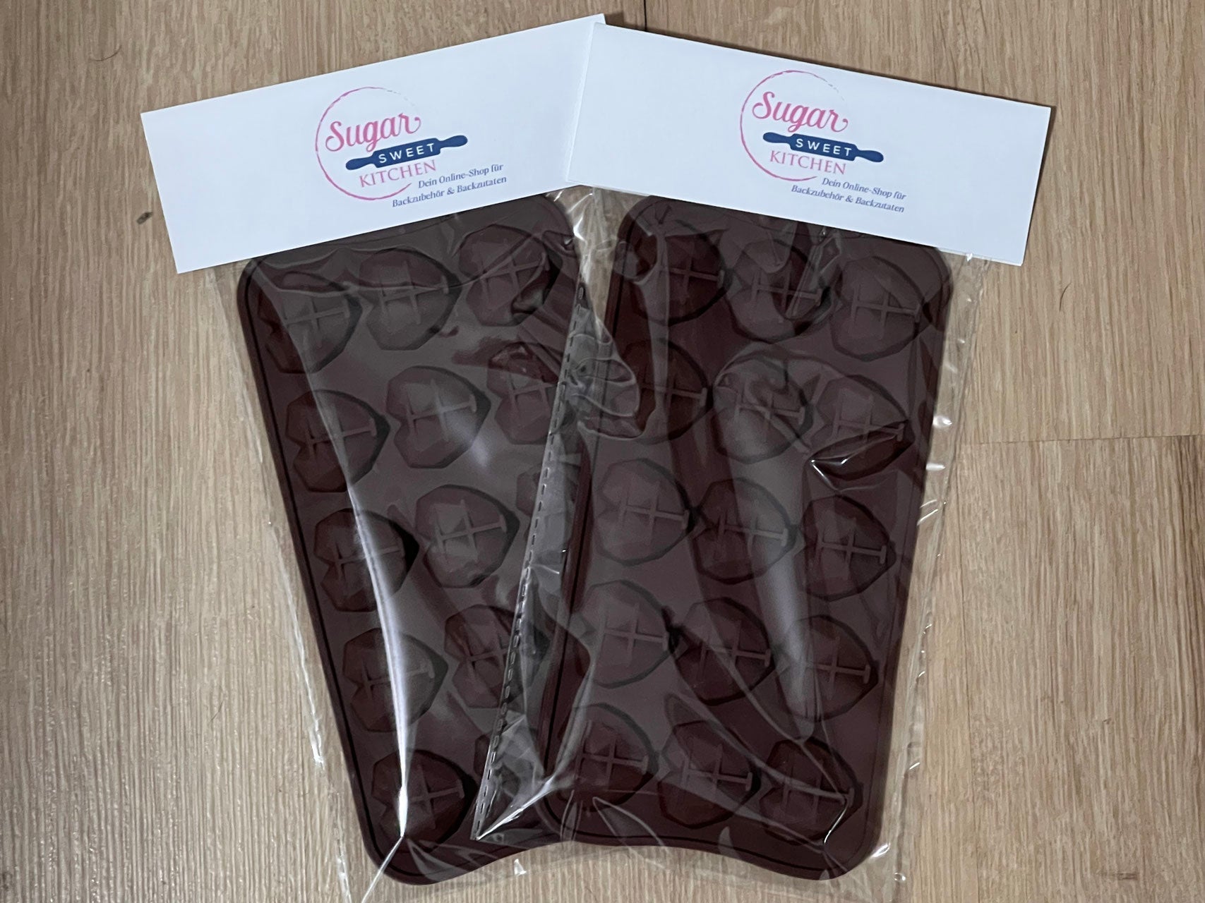 Schokoladen- & Pralinenform Diamant-Herzen - Schokoladenform Sugar Sweet Kitchen