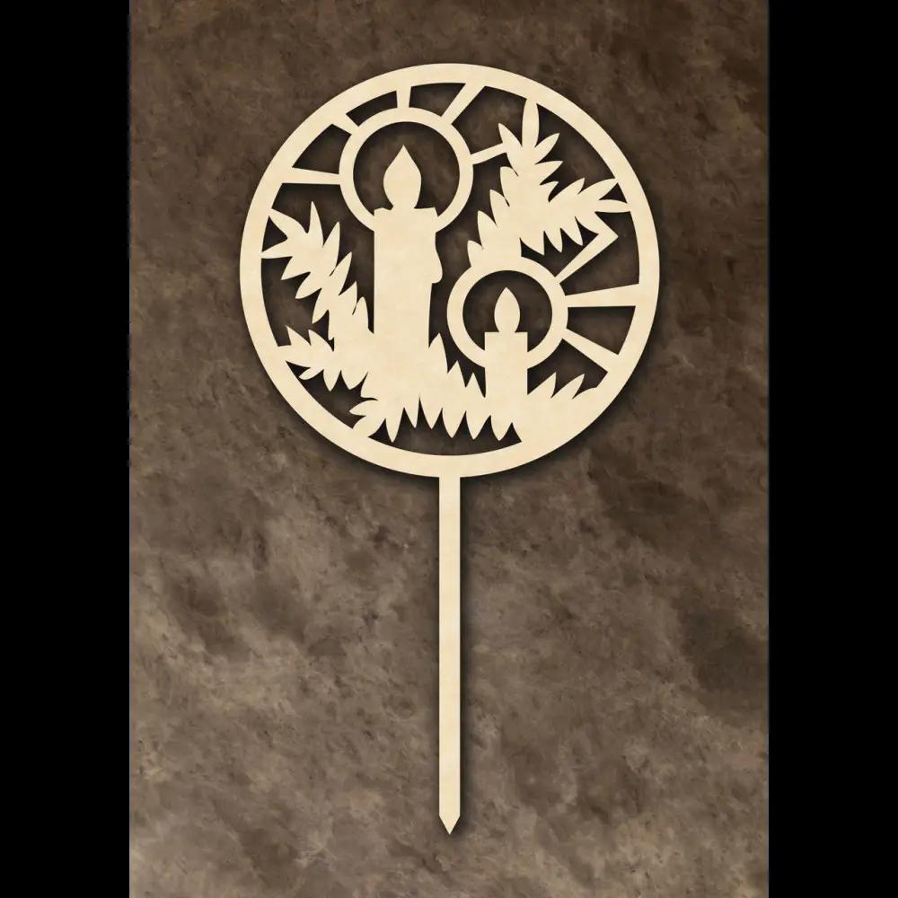 Cake Topper ’Lichterglanz’ - Holz - Sugar Sweet Kitchen