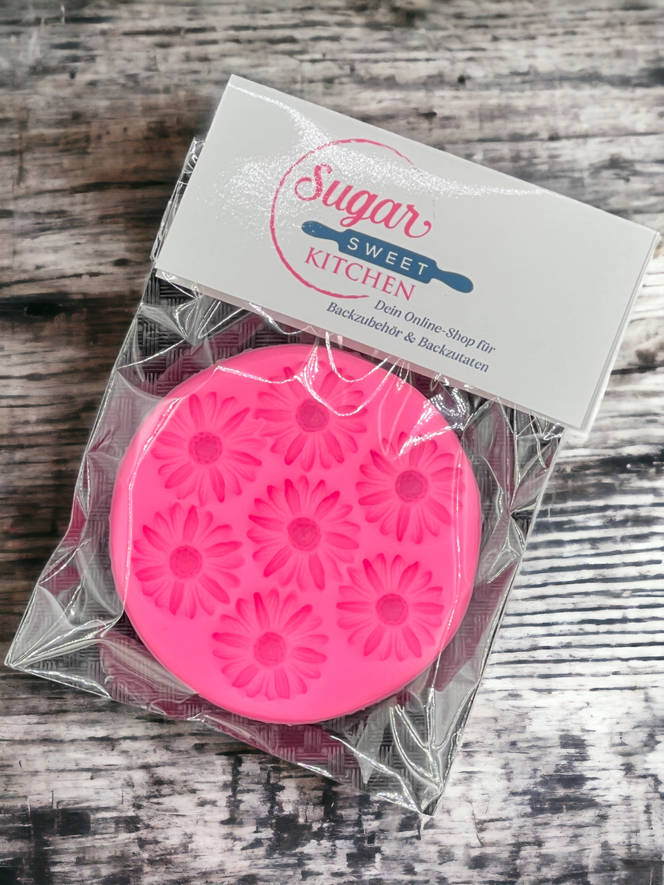 Silikonform Blumen / 6,5cm - Silikonformen Sugar Sweet Kitchen