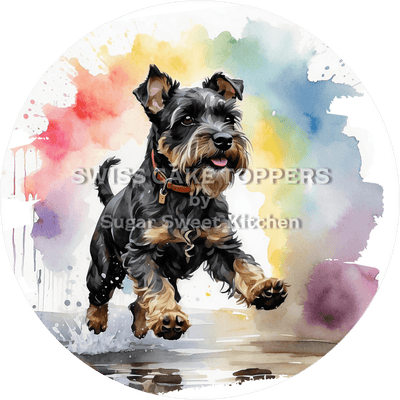 Individueller Hunde-Tortenaufleger17 - personalisierbar