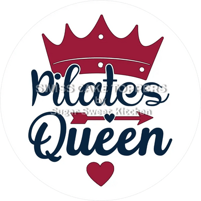 Individueller Pilates-Tortenaufleger7 - personalisierbar