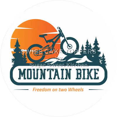 Individueller Radsport-Tortenaufleger5 -  personalisierbar