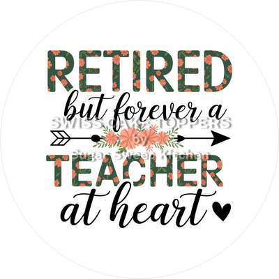 Individueller Tortenaufleger zur Pensionierung8 -  personalisierbar