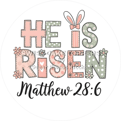 Kirchlicher Oster-Tortenaufleger1 - personalisierbar