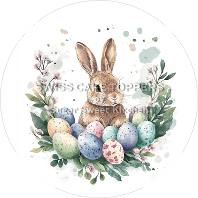 Klassischer Oster-Tortenaufleger - personalisierbar