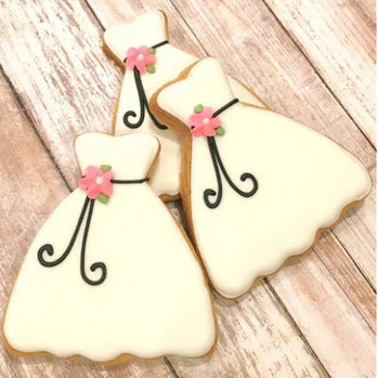 Ausstecher Hochzeitskleid - Keksausstecher Sugar Sweet Kitchen