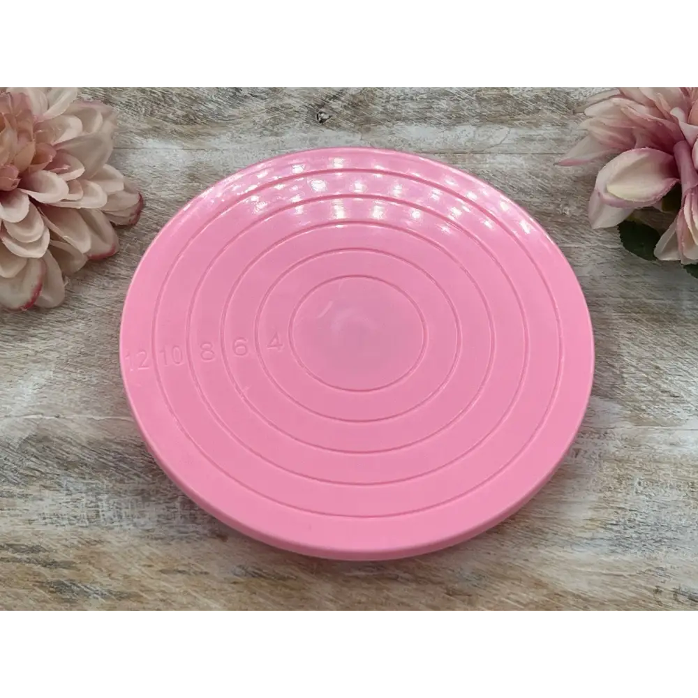 Kleines Drehteller Pink / 14cm - Tortendekoration Sugar Sweet Kitchen