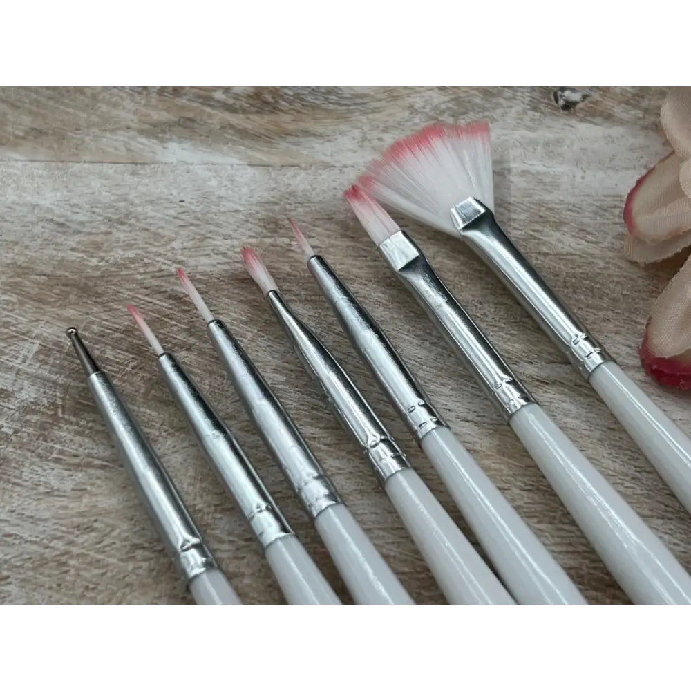 Kleines Pinselset / 7tlg. - Tortendekoration Sugar Sweet Kitchen