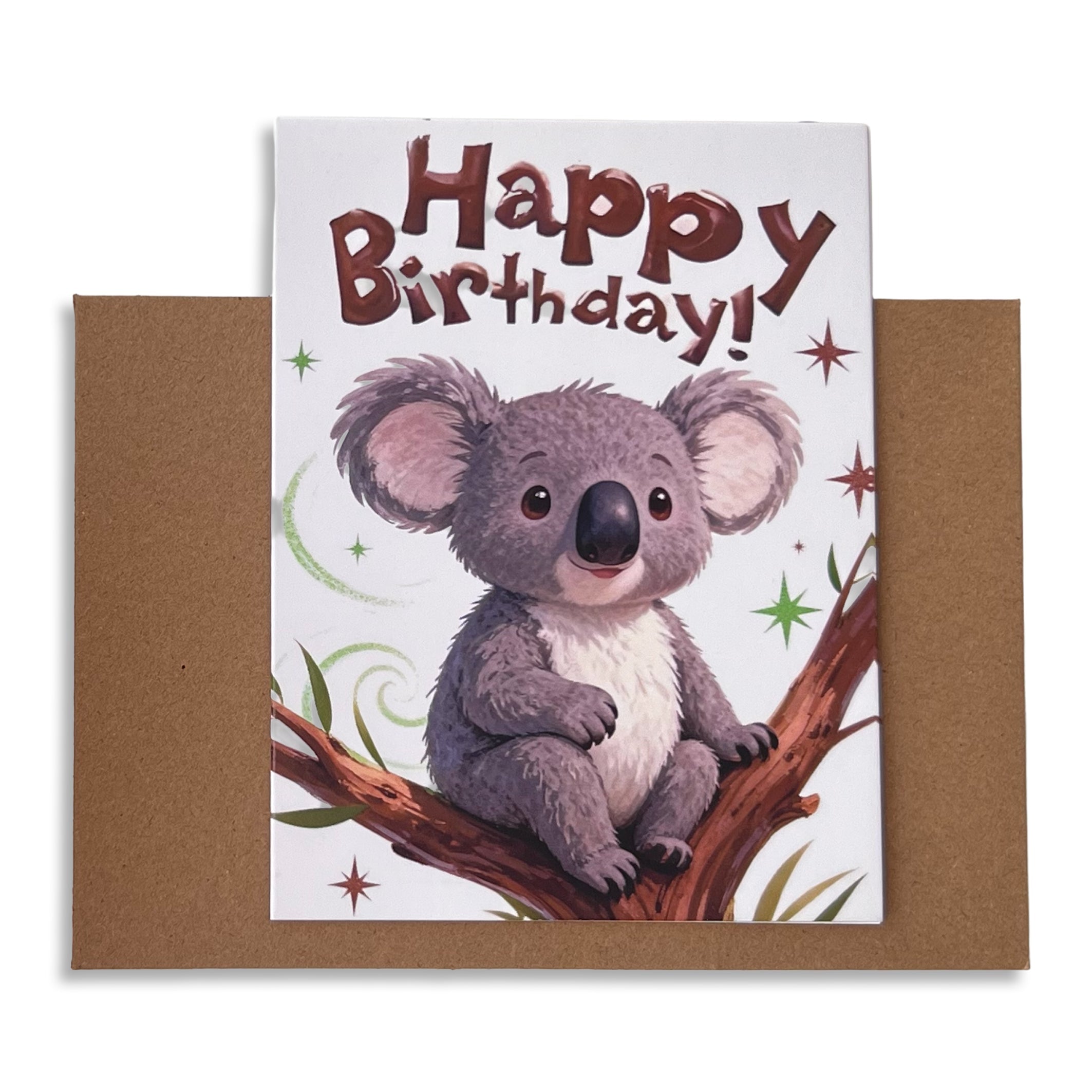 Koala Geburtstagskarte mit Umschlag1 | 1 Stk. - Karten Sugar Sweet Kitchen