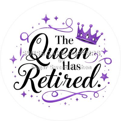 Königlicher Tortenaufleger zur Pensionierung9 -  personalisierbar