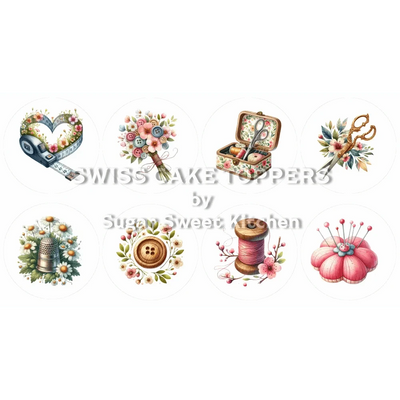 Kreative Nähen-Cupcakes- & Dessertaufleger1 - personalisierbar