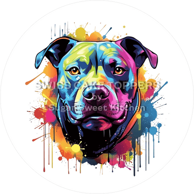 Kreativer Hunde-Tortenaufleger4 - personalisierbar