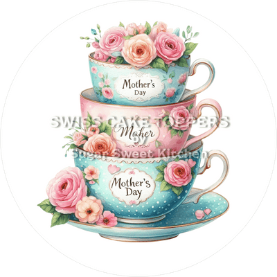 Kreativer Tortenaufleger zum Muttertag12 - personalisierbar