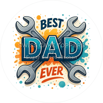 Kreativer Tortenaufleger zum Vatertag1 - personalisierbar