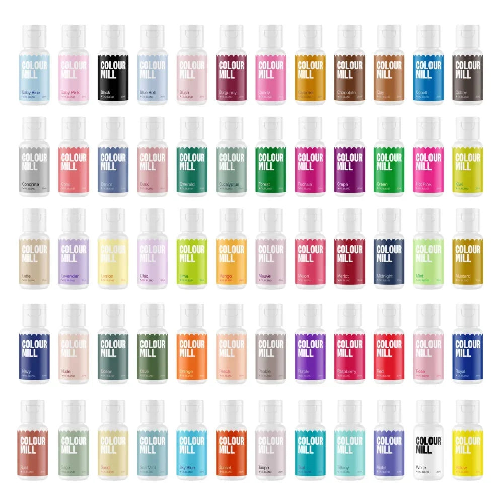 Lebensmittelfarbe Colour Mill Oil Blend / je 20ml - Lebensmittelfarben Sugar Sweet Kitchen