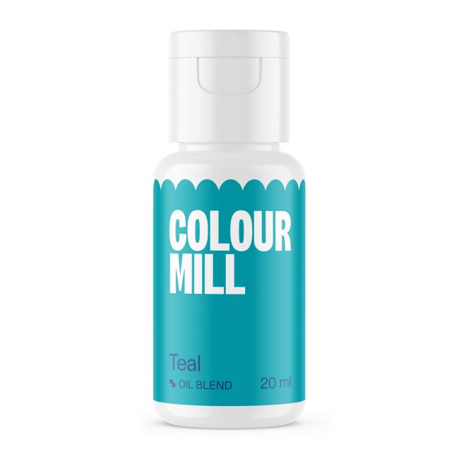 Lebensmittelfarbe Colour Mill Oil Blend / je 20ml - Teal - Lebensmittelfarben Sugar Sweet Kitchen