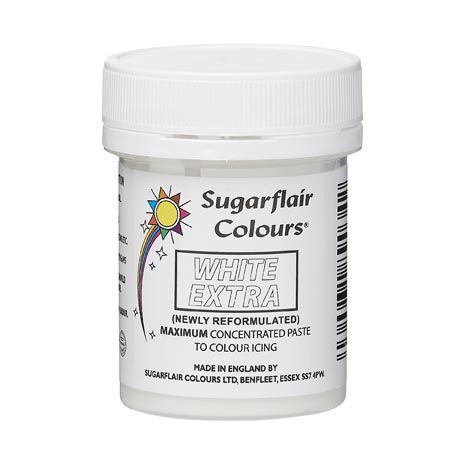 Lebensmittelfarbe Paste Extra White 42gr. - Lebensmittelfarben Sugar Sweet Kitchen