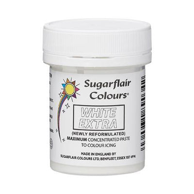 Sugarflair Paste Extra White 42g.